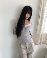 Turning Roll-Up 7-Sleeve T-Shirt