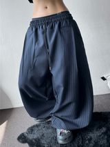 Cat Silky Balloon Loose Balloon Slacks 4 Colors
