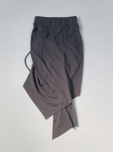 Nave Shirring Unbal Long Skirt (2color)