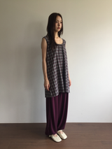 Nerong check midi dress (2color)