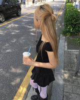 ローズショルダートップス