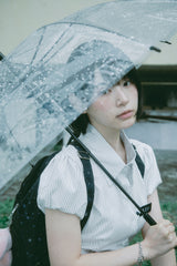 STAR SHIRRING BACK PACK BLACK