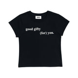 good gifty for you クロップTシャツ