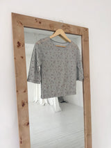 Flower 3/4 sleeve T(2c)