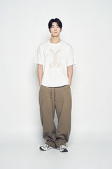 25SS SOLO RABBIT ALIEN SHORT SLEEVE T-SHIRT CREAM