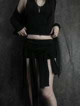 double strap shorts (3color)
