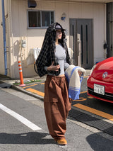 スローツーウェイチェックシャツ (2C)