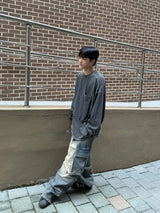 western cargo balloon pants