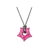 gleaming star dot necklace [pink]