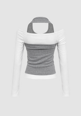 Lea Halter Layered Slim Top