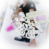 star fairy card holder white