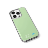 ホリデー エポキシ バンパーケース(silver / mint)