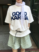 カルマロゴオーバー半袖Tシャツ (3c)