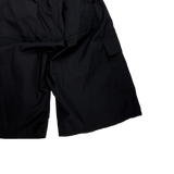 burger track cotton shorts