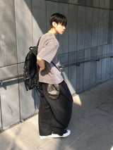 クァイピグメントウォッシュ加工半袖Tシャツ