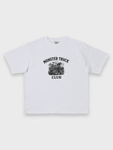 MONSTER TRUCK CLUB Tシャツ - ホワイト