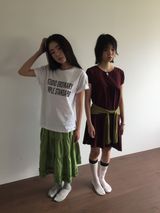 Root frill tiered skirt (3color)