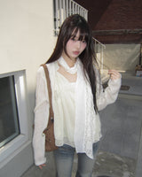 Juron ローズシアーレーススカーフ