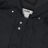 Draped Field Parka / Black