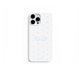 witty angel case (white+skyblue)