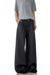 Straight Casual Trousers