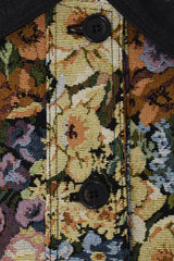 Flower Jacquard Half Jacket (multi)