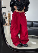 POCKET BUTTON CARGO PANTS