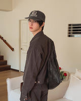 Merrick Herringbone Trucker Jacket
