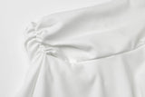 アスレチックフレアスカート ホワイト