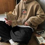  Urban San Diego Embroidery Pigment Overfit Hoodie