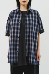 Beo Checked Half Shirt (2color)