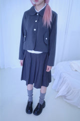 Mio flower button Jacket (2color)