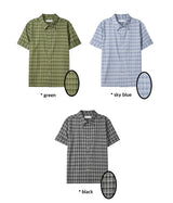CHECK ROLL-UP SHIRT