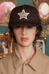 LOGO STAR CAP / BROWN