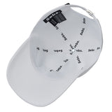Sebs. ORIGINAL ball cap-WHITE