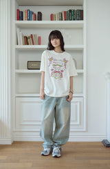 26SS★ キャンドルハート半袖Tシャツ