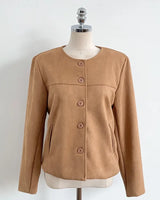 Cams Round Suede Jacket
