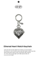 Ethereal Heart Watch Keychain