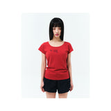 Basic Tee RubyRed