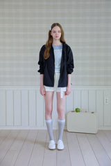 CUDDLY LINE LACE WINDBREAKER