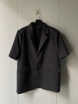 Two-button short sleeved blazer jacket 3C