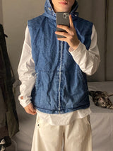 アノラックデニムベスト　３色