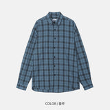 エタミーリンクルオーバーチェックシャツ (3 color)