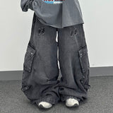 カーブディテールハンマーバルーンパンツ