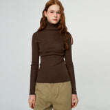 Basic Turtle Neck Knit_5Color