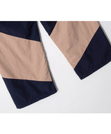 LB Track Pants (Navy/Beige)