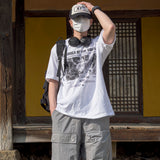 オーバーサイズフィットオリンピアプリントTシャツ