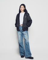 26SS WOMAN デニムパラシュートパンツ
