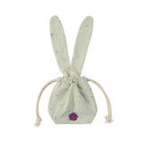 star bunny pouch green