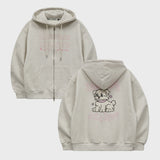 Vintage GOOREUM Archive Stitch Hood Zip-Up